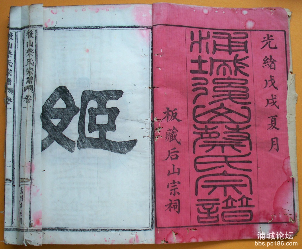 1898(光绪戊戌年夏)浦城后山蔡氏宗谱.JPG